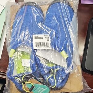 Stylish Blue Men's Slip-On Loafers